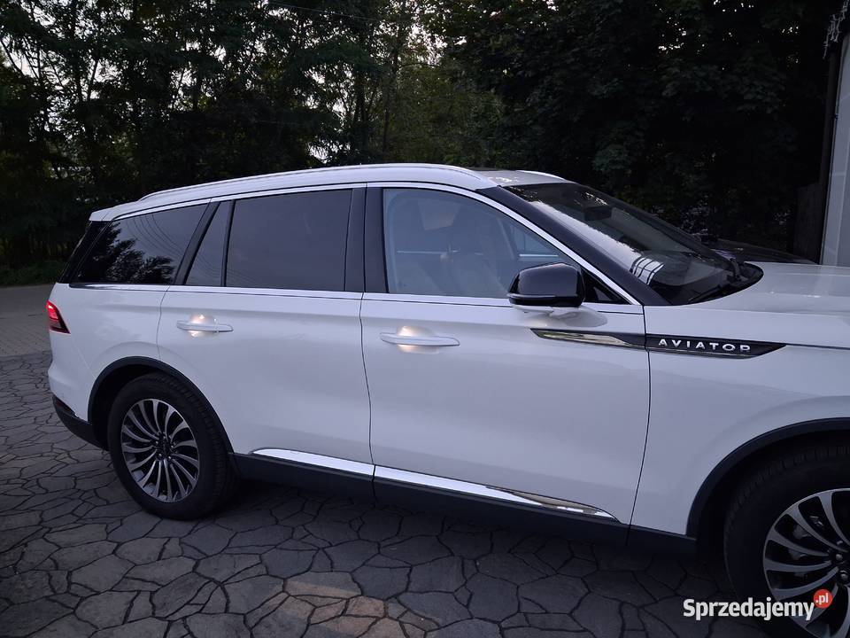 Lincoln aviator reserve zarejestrowany w uszkodzony Aviator Radzymin