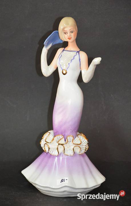 Porcelana Nofi fgurka Sara w wieczorowej sukni Środa Wielkopolska sprzedam