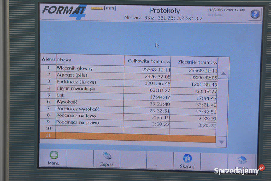 6571 PILARKA FORMATOWA FORMAT 4 KAPPA 550 Biertowice