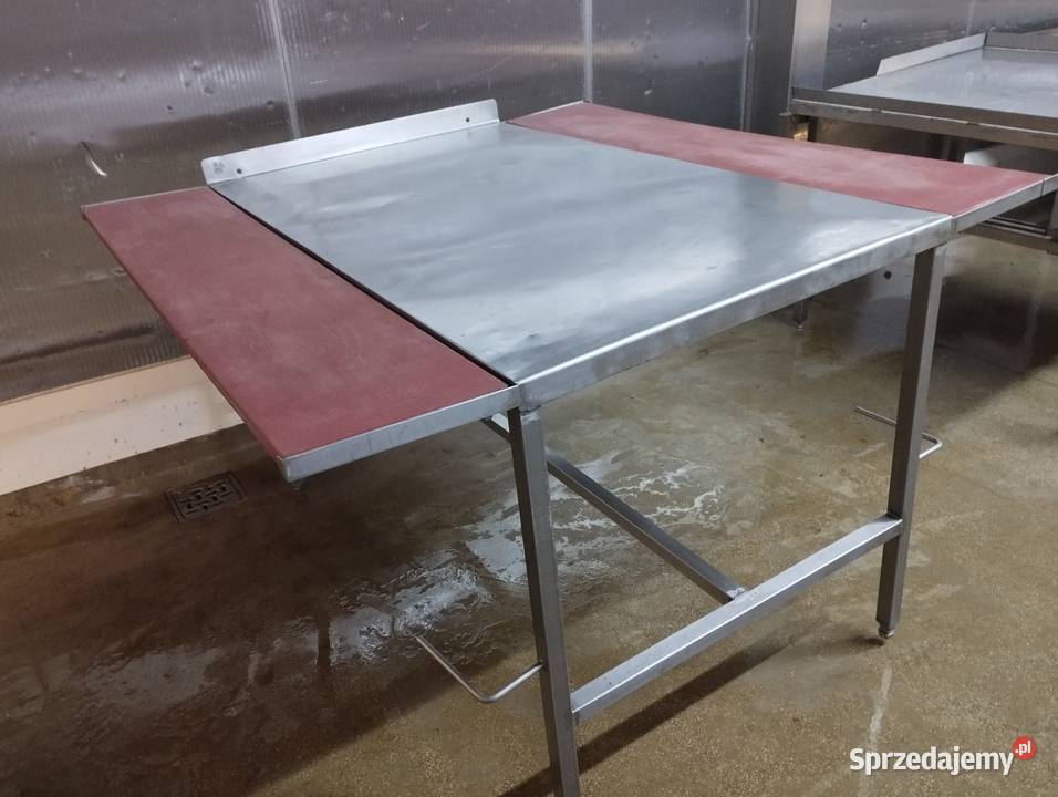 stół masarski z 2 deskami roboczymi Człuchów