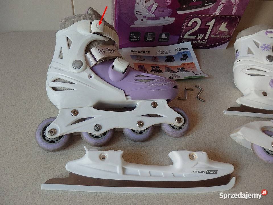 Uniwersalne Łyżwy Rolki 3437 Sport