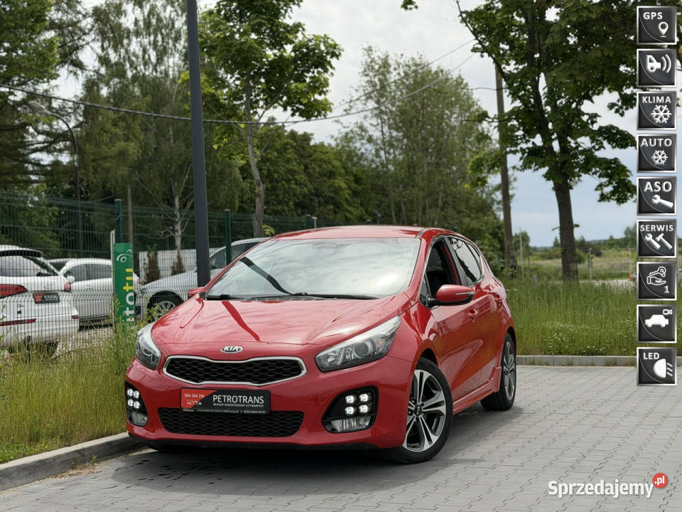 Kia Ceed 10 120 LED GTLINE Nawigacja Kamera nieuszkodzony Mrągowo