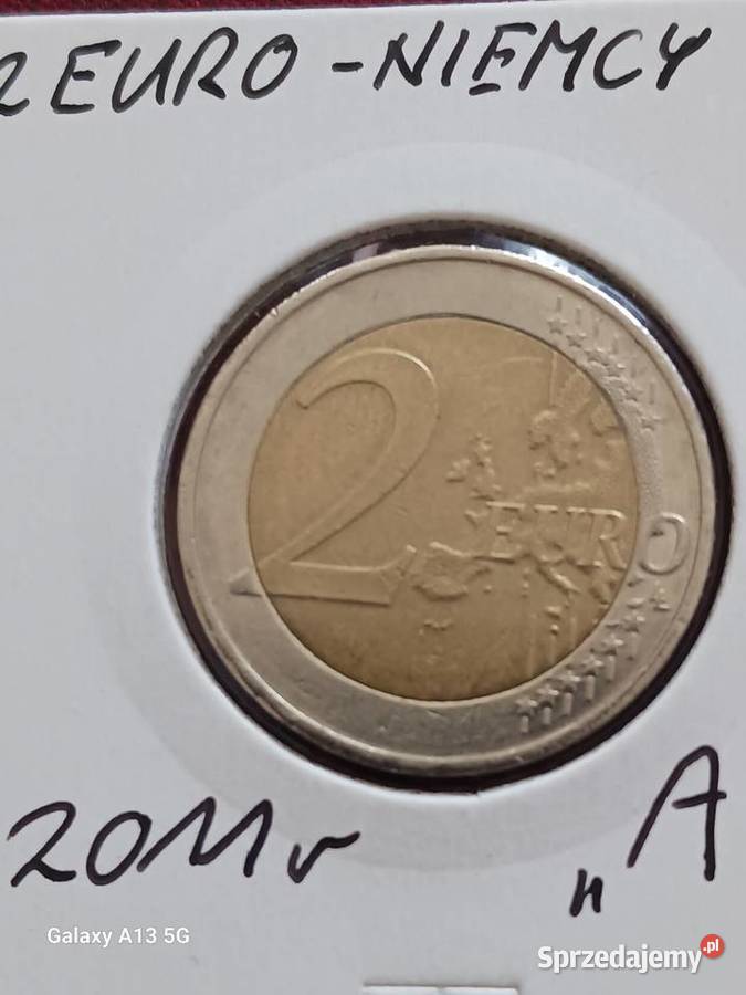 2 Euro Niemcy 2011 r men A Kolekcje Konin sprzedam