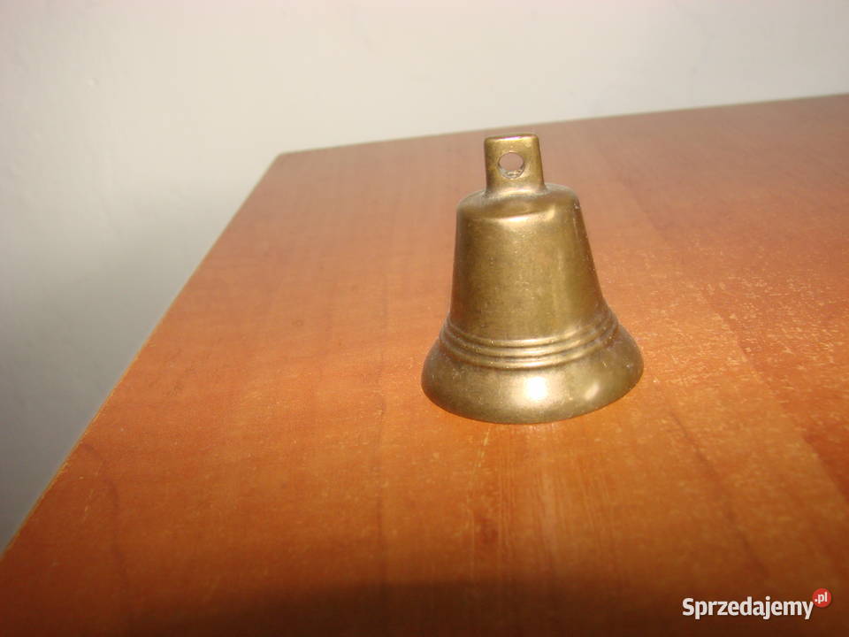 mały mosiężny dzwoneczek Pruszcz Gdański sprzedam
