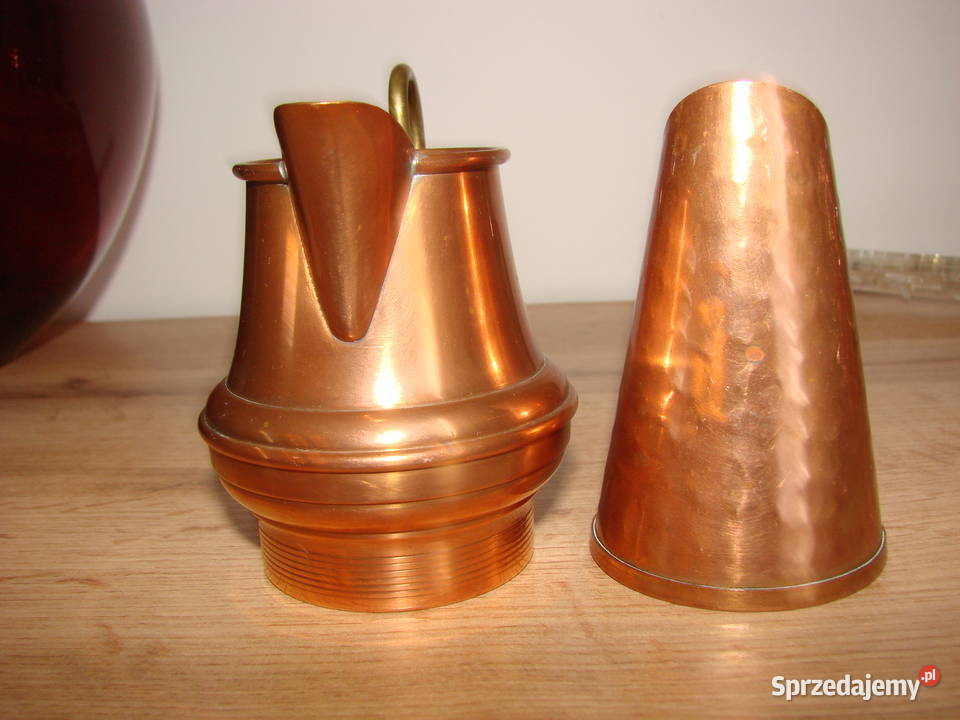 miedziany dzbanuszek Pruszcz Gdański