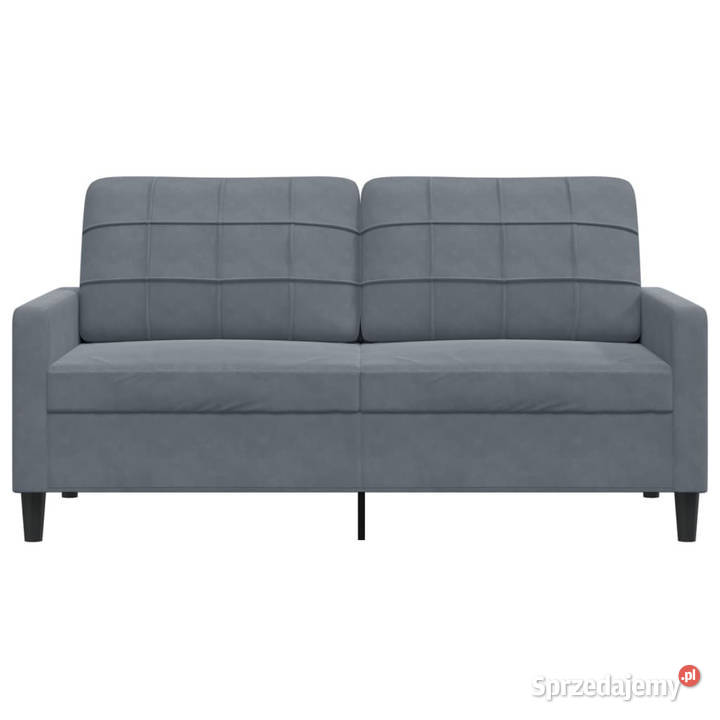 Sofa 2osobowa ciemnoszary 140 tapicerowana Warszawa
