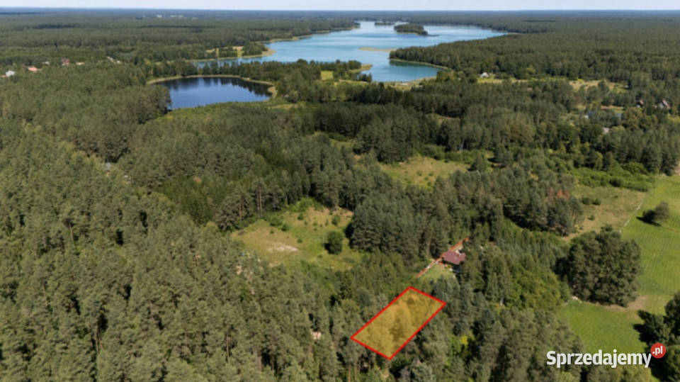 Działka budowlana 994 m Sucha Rzeczka Jezioro Sprzedaż