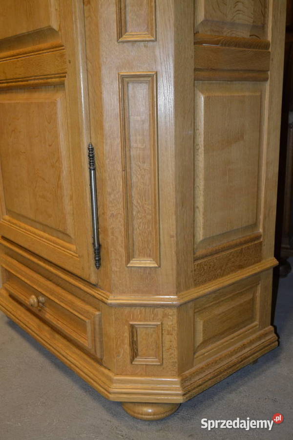 szafa stylowa lity dąb jasna Będzin