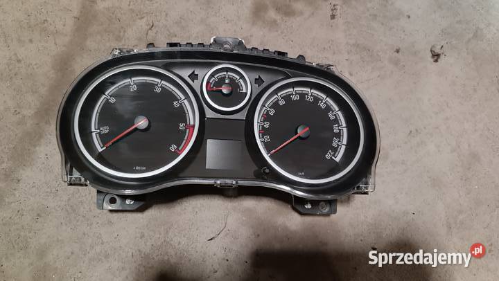 P0013369219 Licznik zegary Opel Corsa D osobowe Wał-Ruda
