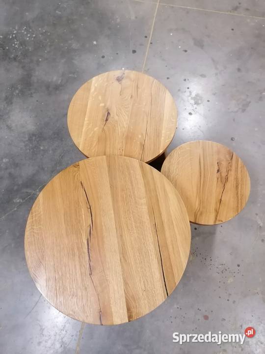 Stolik kawowy okrągły