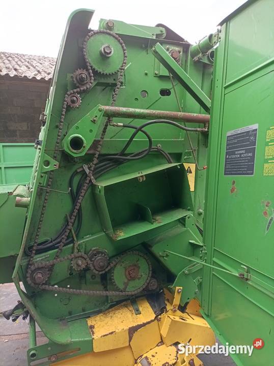 Prasa John Deere 545 Owijanie sznurkiem wielkopolskie Boruja Kościelna