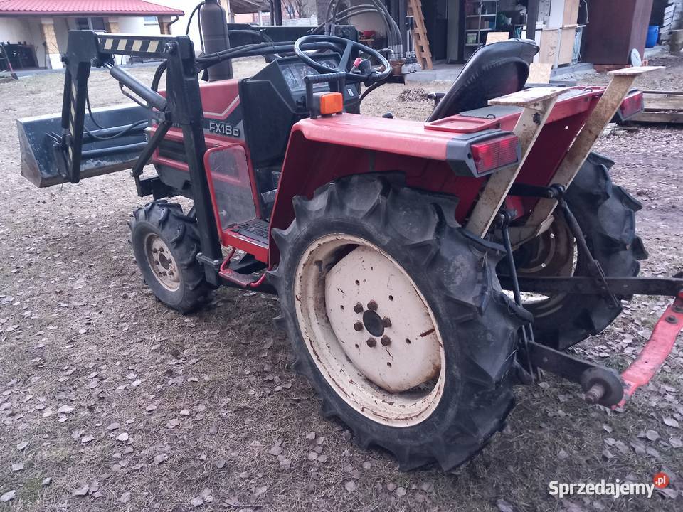 Yanmar fx18 z turem traktorek tur Taraska