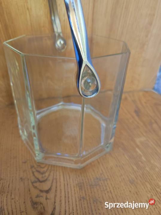 wiaderko do lodu szklany hartowany pojemnik na Młynki i moździerze Kielce