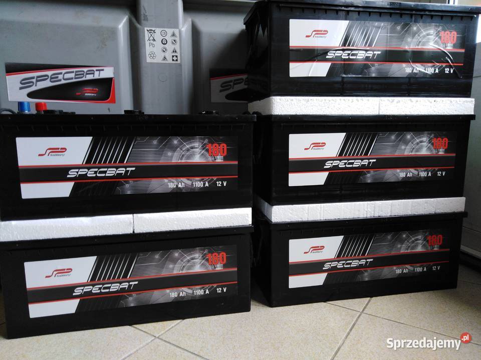 Akumulator Specbat 12v 180Ah1100A Rok produkcji 2021 Częstochowa