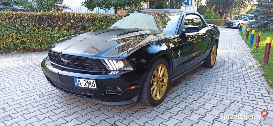 Ford Mustang 3.7V6, benzyna+gaz, premium,cabrio, automat