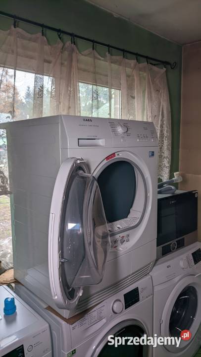 Suszarka kondensacyjna AEG pompa ciepła sprawna wolnostojące