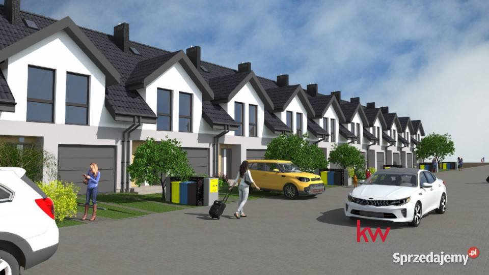 Sprzedam dom szeregowy 11834m2 Mędłów Liliowa Sprzedaż dolnośląskie