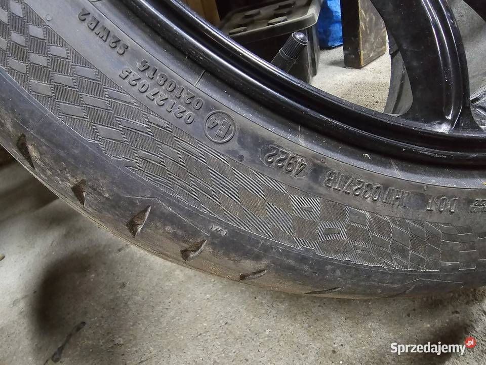 Opony 2454019 continental sport contact 7 Biskupiec sprzedam