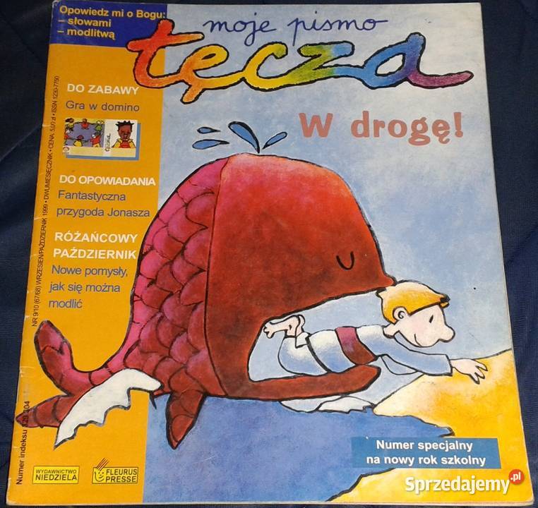 Twoje pismo tęcza 4 egzemplarze Rok wydania 1998 Pozostałe Chełm