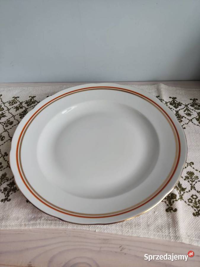 Talerz półmisek porcelanowy Ćmielów fi 33 Głuchołazy sprzedam