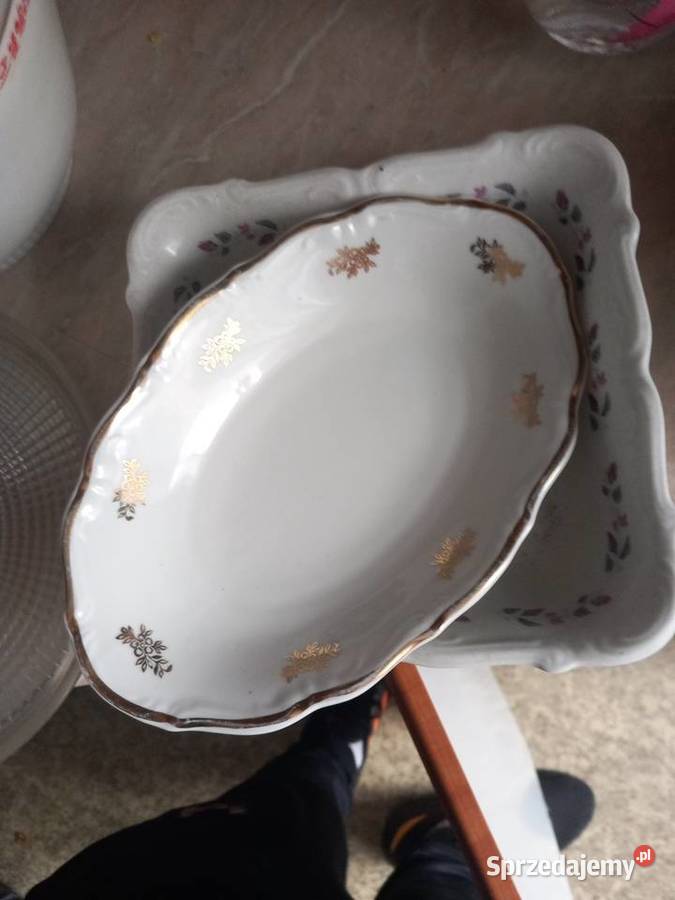 Rzeczy PRL Porcelana KRYSZTAŁ Szklo inne rzeczy Trzebinia