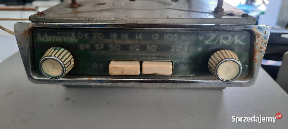 Radio Admirał 1967 Radioodtwarzacze Poniec sprzedam