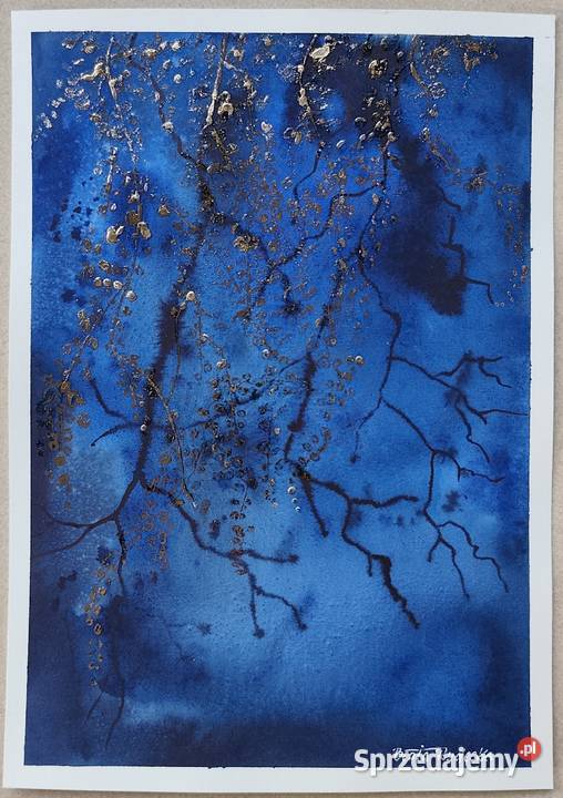 Akwarela Akwarelka Obraz pt Tajemniczy Ogród Olsztyn