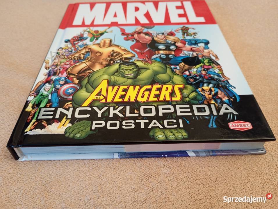 Marvel The Avengers encyklopedia postaci Łódź