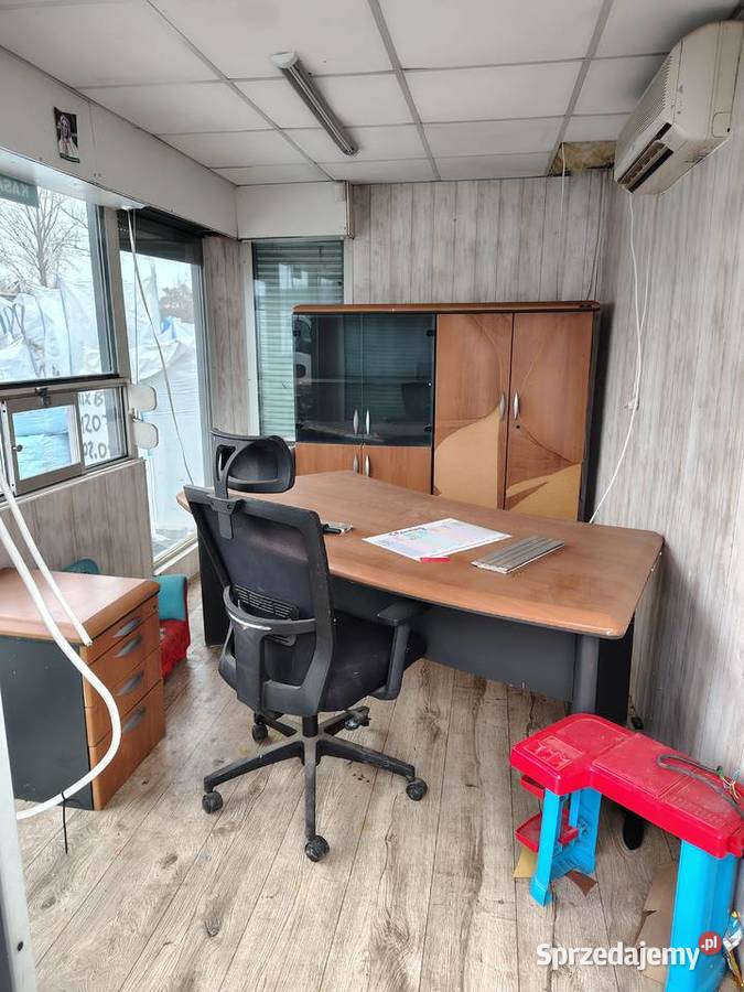 Kontener biurowy o wymiarach 4 x 26 x 27