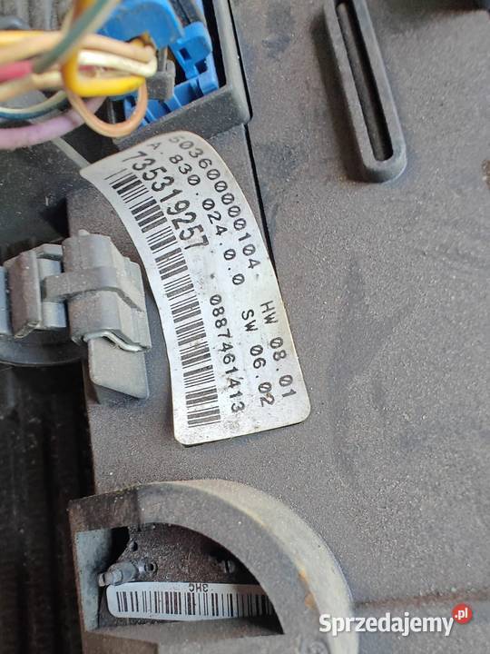 Panel sterowania nawiewem fiat stilo Puławy