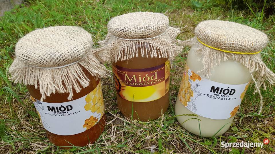 Miód Wielokwiatowy SPADZ LISCIASTA zbiór 2023 Sarny Małe