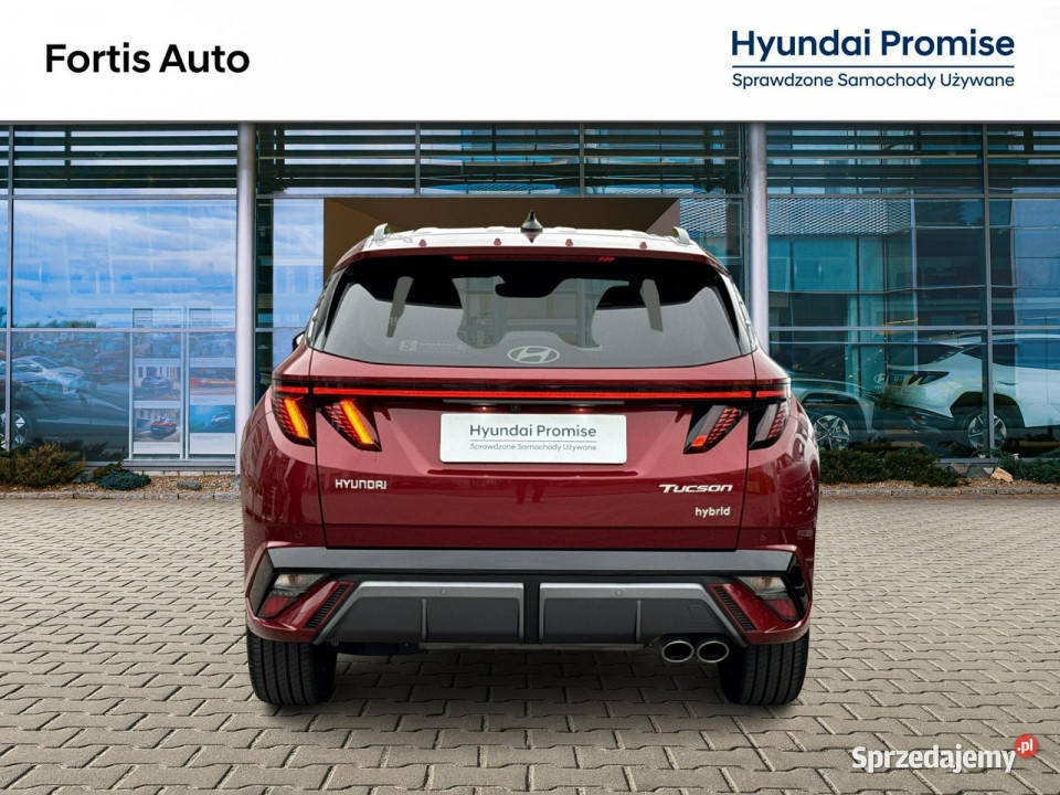 Hyundai Tucson 16 TGDi Hybrid 2WD 215 NLINE czujnik zmierzchu Bydgoszcz