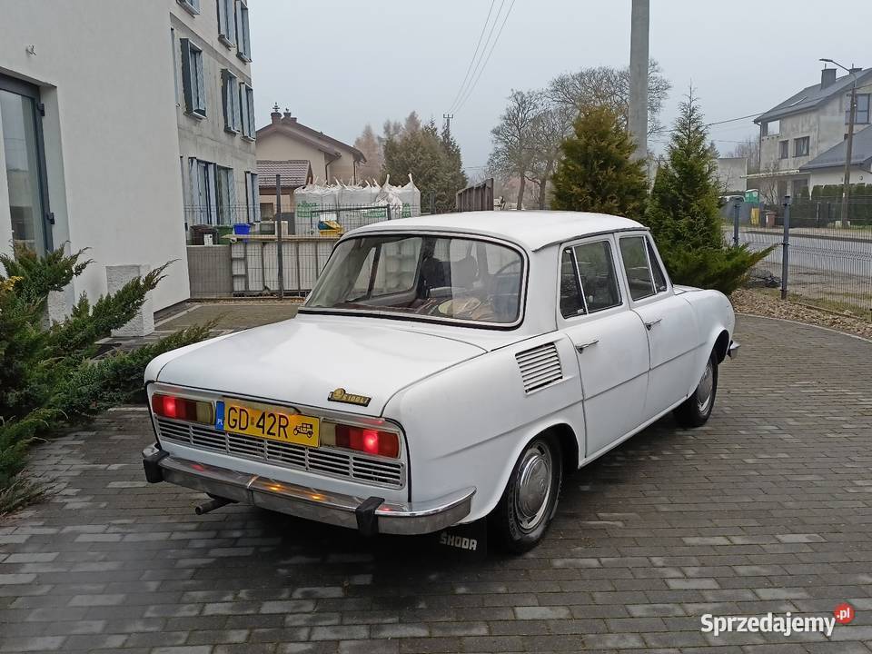 Skoda S100 100 105 120 PRL zabytek żółte tablice 108000km