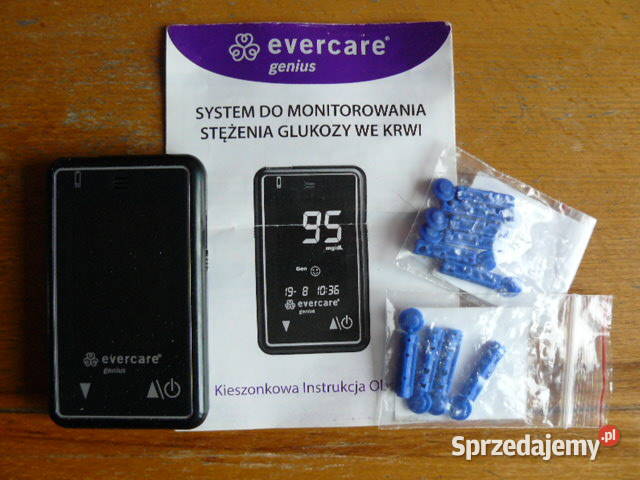 Glukometr Evercareinstrukcja Sprzęt medyczny Rzeszów