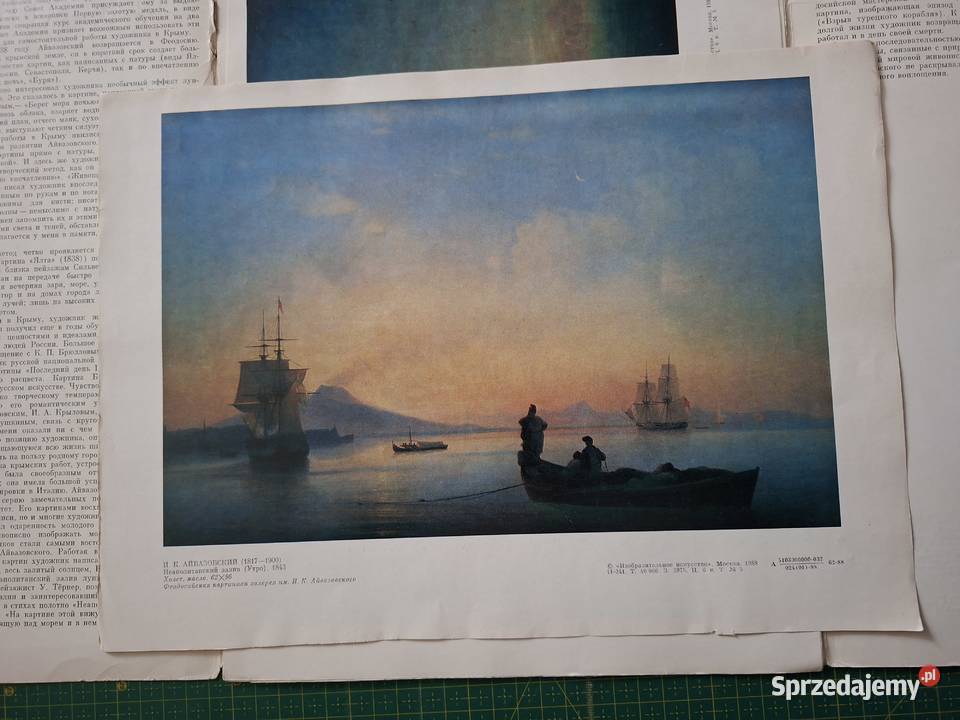 Malarstwo Ajwazowskiego posters 36x27 8 Kraków