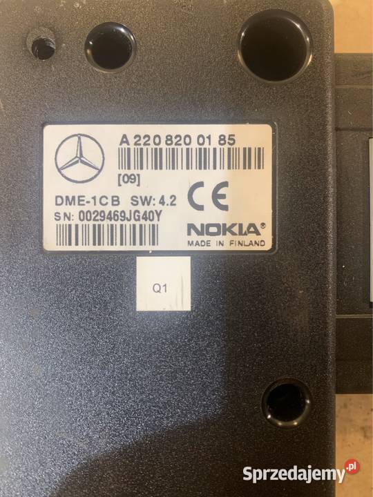 Moduł Sterownik DME1CB A2208200185 mercedes s osobowe zachodniopomorskie Szczecin
