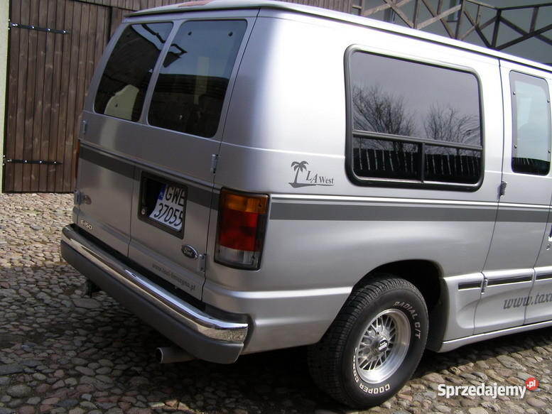 FORD ECONOLINE LA WEST LUKSUSOWA SALONKA Z USA z pomorskie