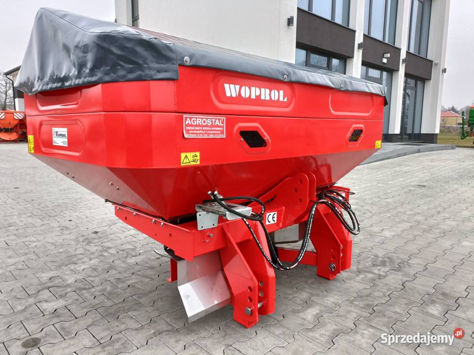Rozsiewacz WOPROL JUNIOR II JUNIOR PLUS 600l Rozsiewacze nawozów lubelskie Wola Różaniecka
