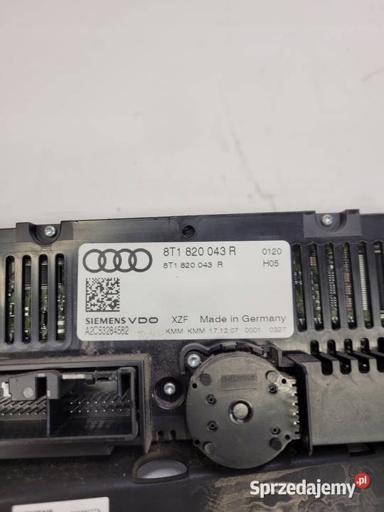 PANEL KLIMATRONIK AUDI A4 A5 Q5 8T1820043R Przystajń