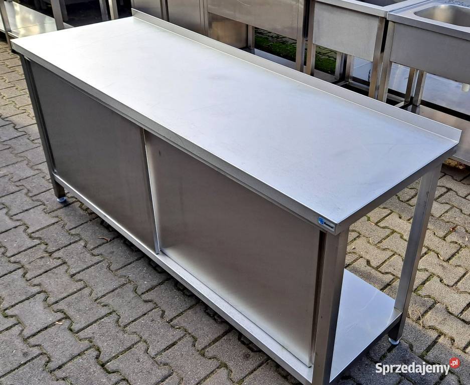 STÓŁ GASTRO Z SZAFKĄ DRZWI SUWANE 2006085 M1175N wielkopolskie