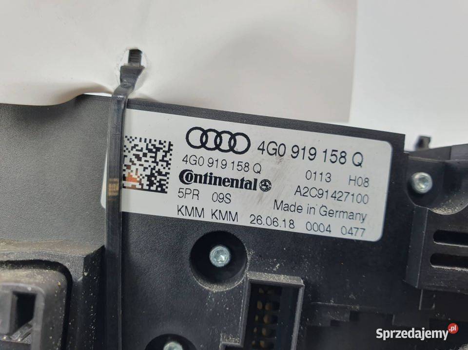 PANEL KLIMATYZACJI AUDI A6 C7 LIFT 4G0919158Q Lipno