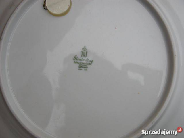 ozdobny talerz zawieszka 3 sztuki sygnowane Gorzów Wielkopolski sprzedam