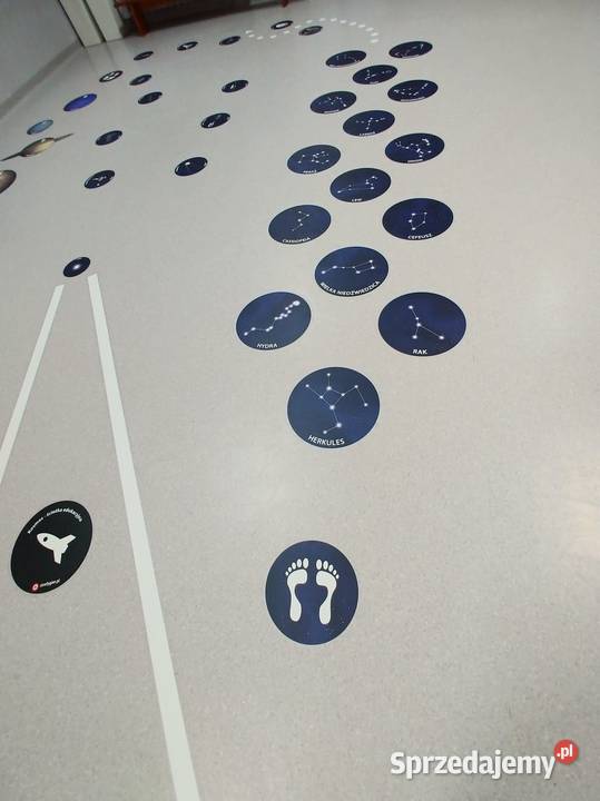 Kosmos ścieżka edukacyjna gry korytarzowe dzieci sprzedam