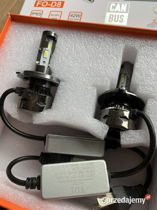 2 x H4 żarówka LED CAN BUS 2 x 48W aluminiowa Pomiechówek