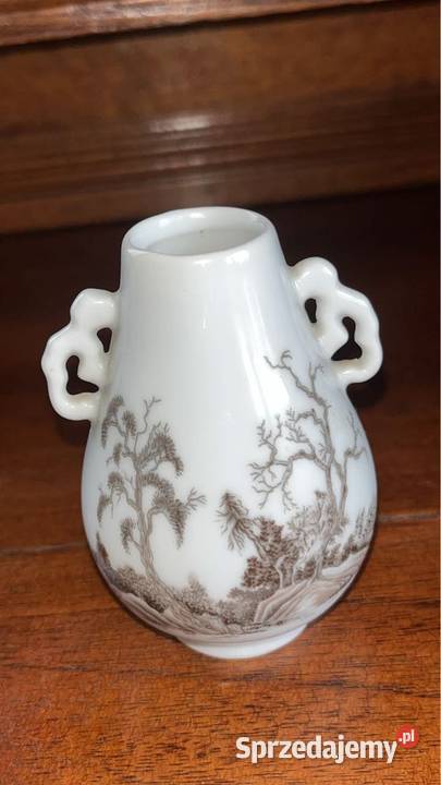 Japoński miniaturowy wazon lata 90 XX wiek Gdańsk