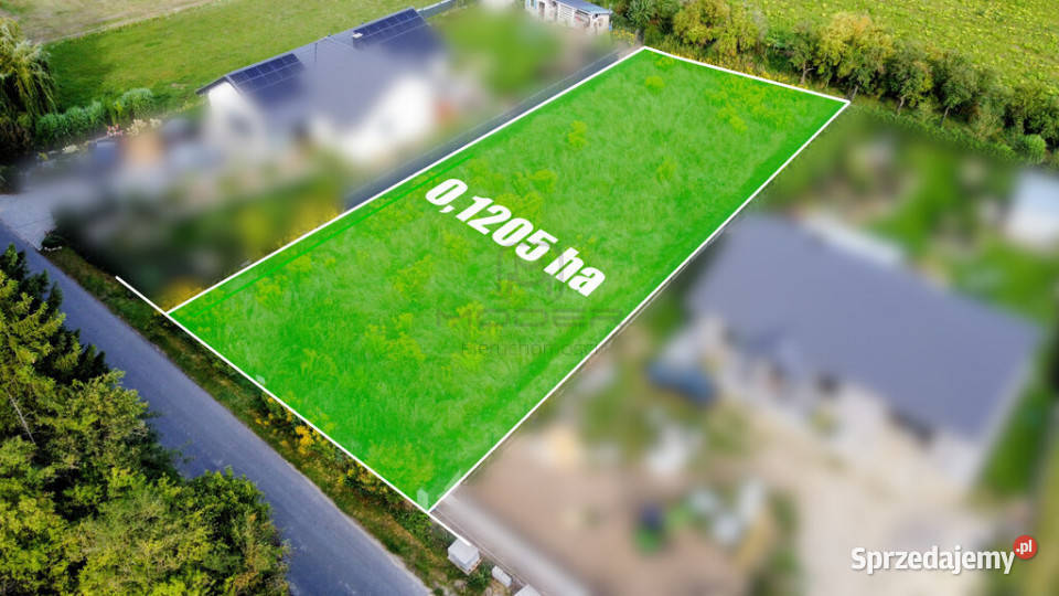 Działka Górki media przeznaczona pod dom