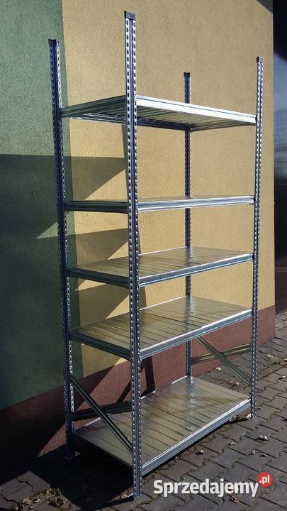 Regał półkowy Metalsistem ocynkowany 250x120x605 mazowieckie Siedlce sprzedam