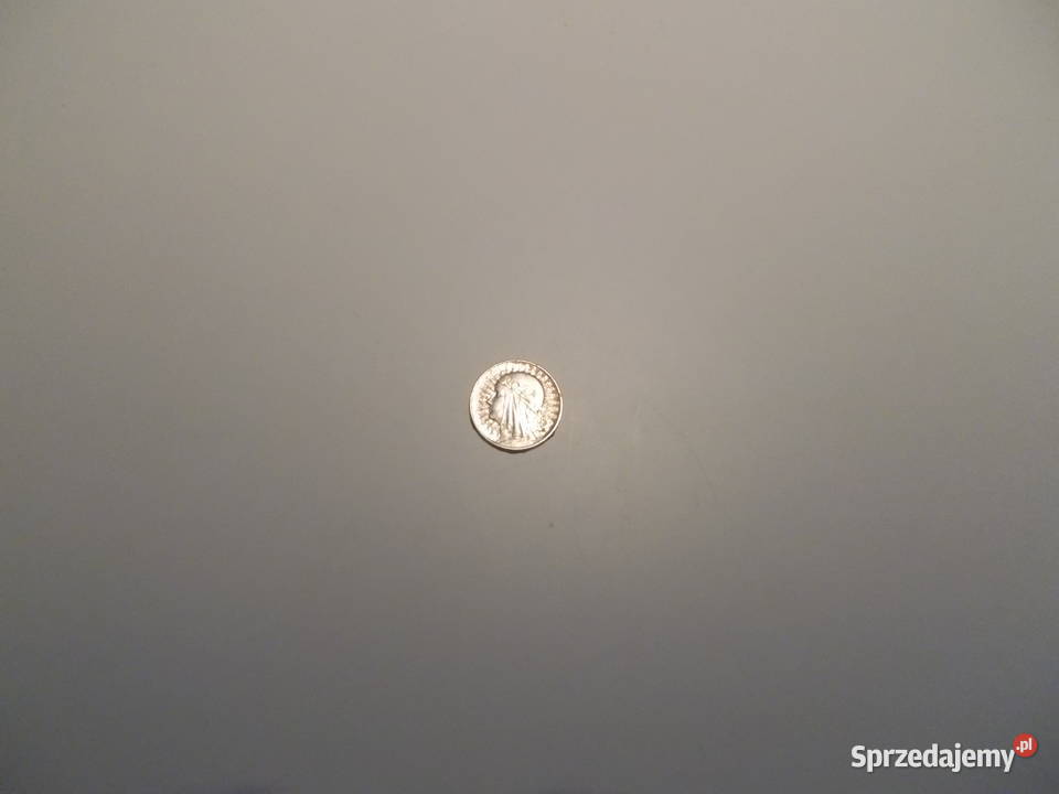 Srebrna moneta obiegowa II RP 5 z 1934 roku znna Warszawa