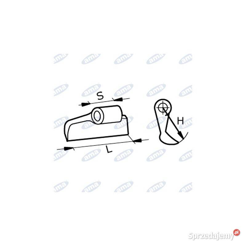 Bijak młotkowy M42 150x60x205 R88 RM0D1 RM120 Do maszyn uprawowych Kamionna