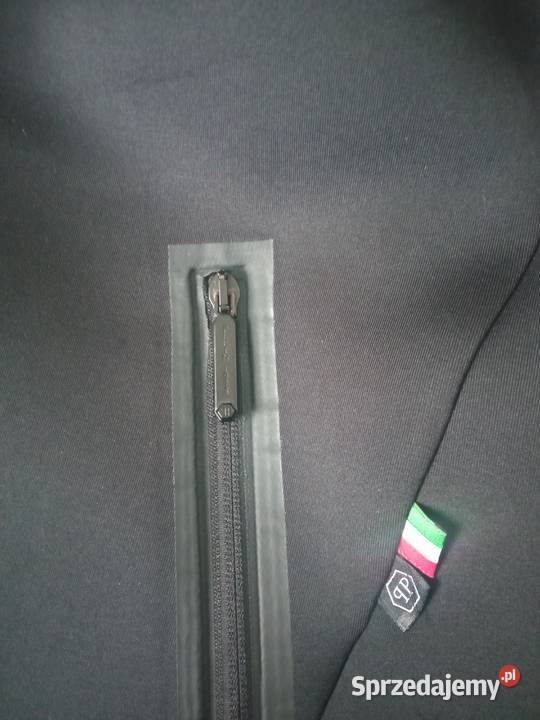 Philipp Plein męska czarna kurtka bluza